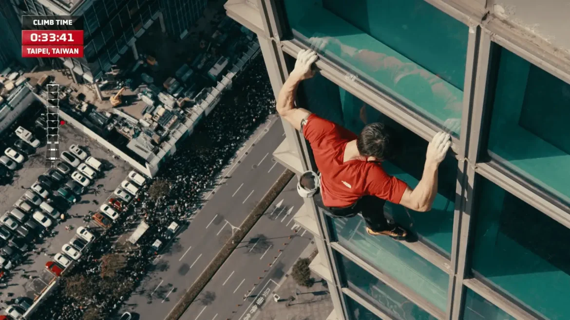 Alex Honnold bez zastite popeo Taipei 101